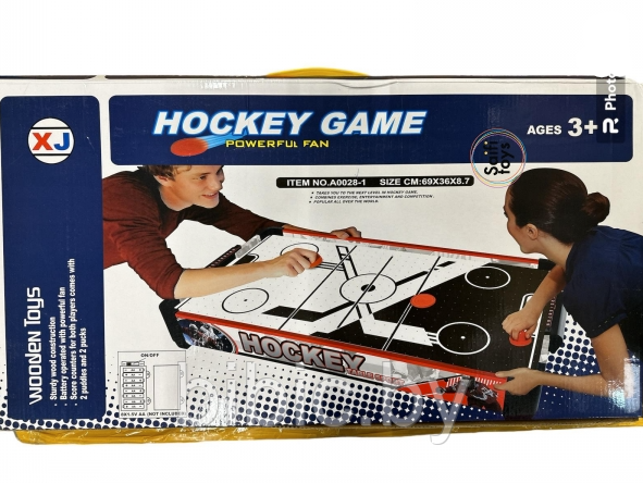 Детская настольная игра Аэрохоккей A0028-1 настольный мини хоккей Hockey Game для детей и взрослых - фото 2 - id-p213174041