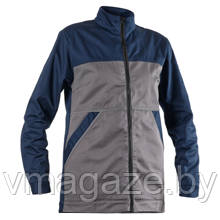 Рабочая куртка, женская Комби Софт (с отделкой, цвет синий) - фото 1 - id-p176843003