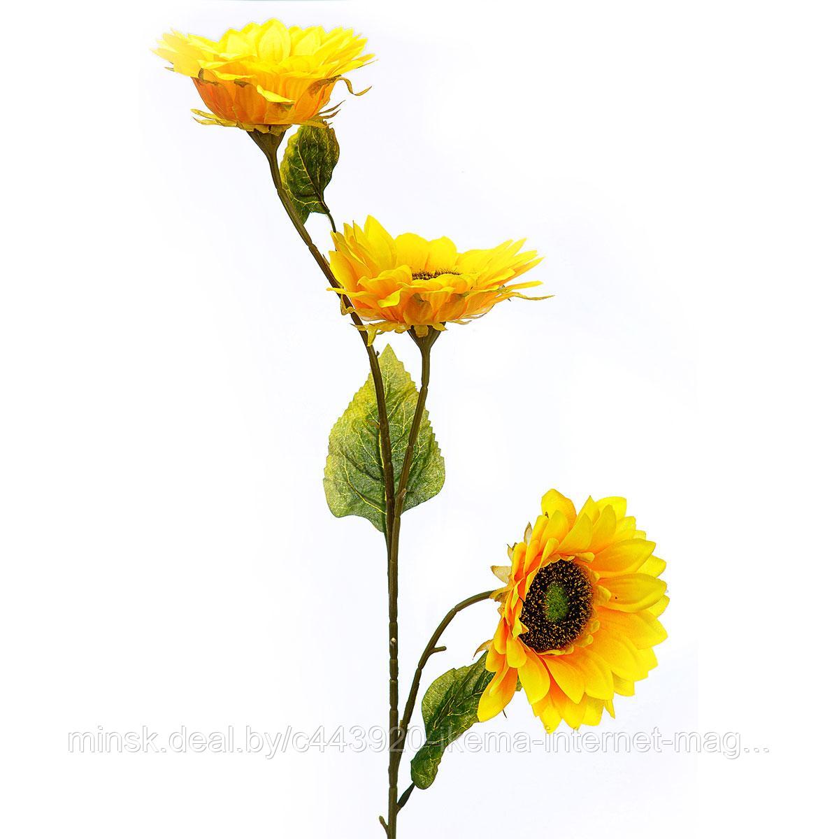 Цветок искусственный "Подсолнух" 92 см. (CQ-05) - фото 1 - id-p177901232