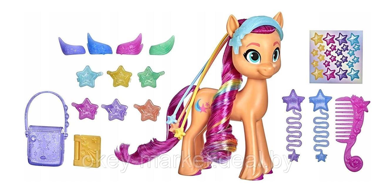 Игрушка My Little Pony Радужные волосы Санни, F1794 - фото 2 - id-p213176455