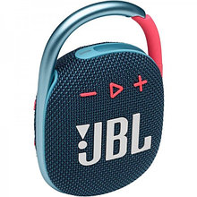 Беспроводная колонка JBL Clip 4 Темно-синий/розовый