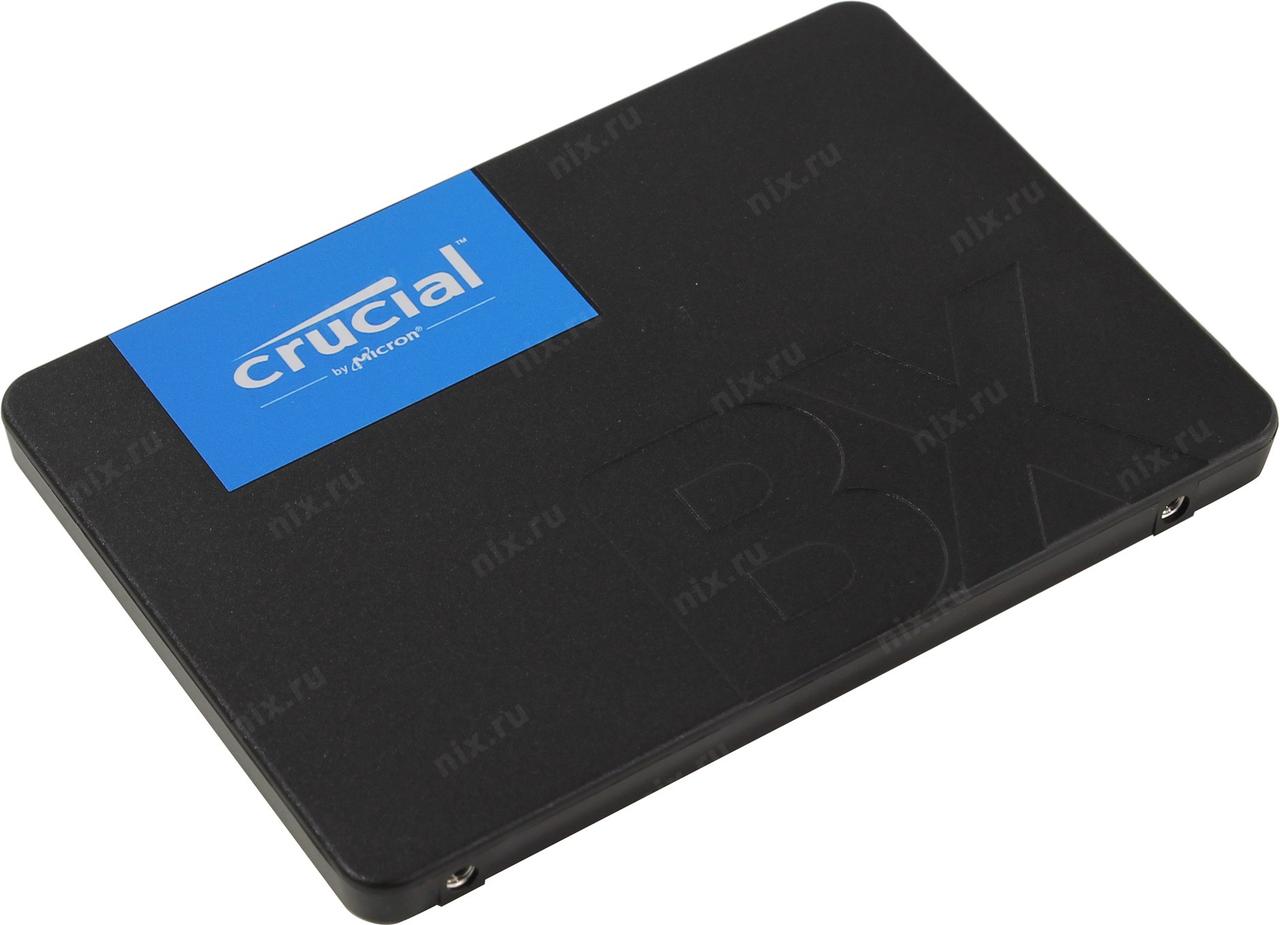SSD 240 Gb SATA 6Gb/s Crucial BX500 CT240BX500SSD1 2.5" 3D TLC - фото 1 - id-p213177725
