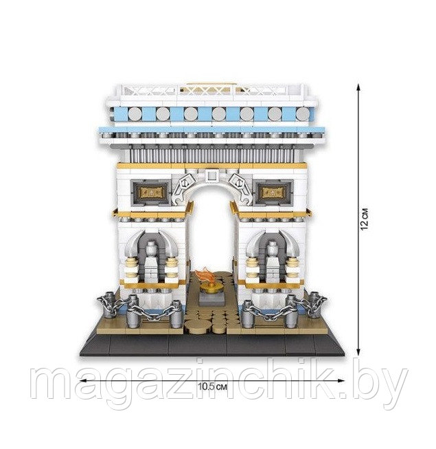 Конструктор Триумфальная арка 1028, 1188 дет, Креатор - фото 1 - id-p213180008