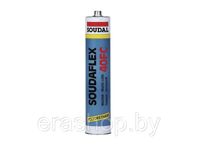 Клей-герметик полиуретановый "Soudal" Soudaflex 40FC серый 300 мл - фото 1 - id-p213177787
