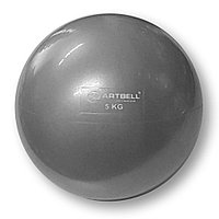 Мяч утяжеленный 5 кг (серый) Artbell GB13-5