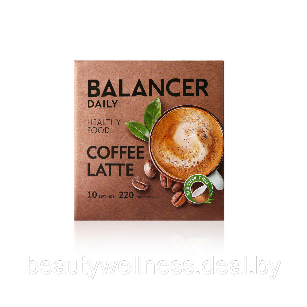Коктейль BALANCER DAILY со вкусом «Кофе латте», 10 шт. - фото 3 - id-p213183329