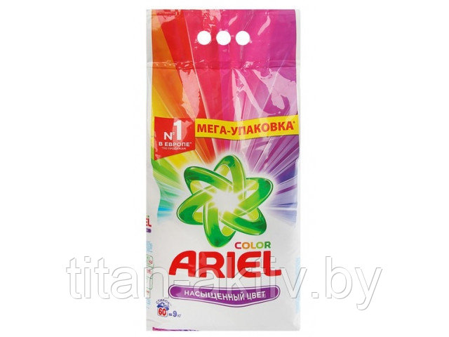 ARIEL Авт СМС порошк. Color 9кг