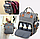 Модный многофункциональный рюкзак с термоотделом, USB и кошелечком Mommys Urban для мамы и ребенка /, фото 7