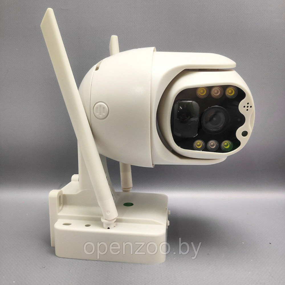 Камера видеонаблюдения уличная на солнечной батарее 4G TP-4 (V380 pro, 3 Мп, 4G от сим карты, автослежение, - фото 4 - id-p212674312