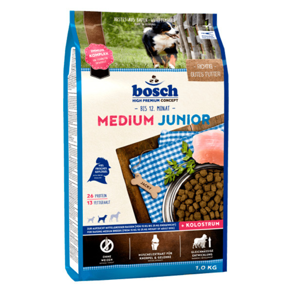 Bosch Junior Medium, 1 кг - фото 1 - id-p213192321