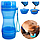 Дорожная бутылка поилка - кормушка  для собак и кошек Pet Water Bottle 2 в 1  Зеленый, фото 10