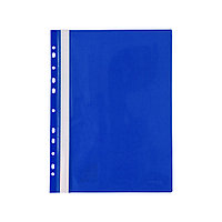 Папка-скоросшиватель А4, с перфорацией Axent 1318-02 , полипропилен, синяя