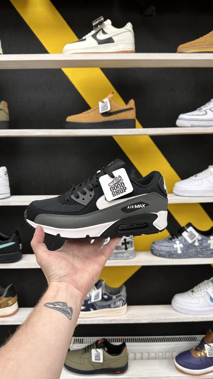 Кроссовки Nike Air Max 90 Grey White Black