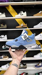 Кроссовки Air Jordan 4 Retro Blue White Black