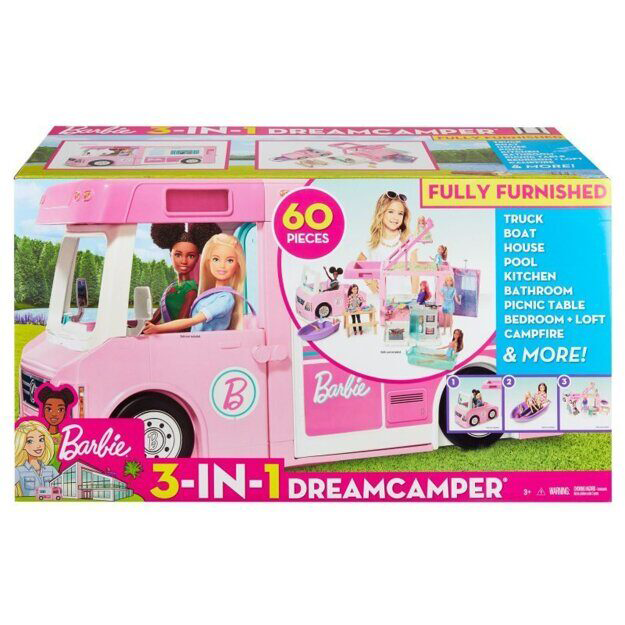 Планета Игрушек Фургон для путешествий Barbie Dream Camper GHL93 - фото 7 - id-p213201275