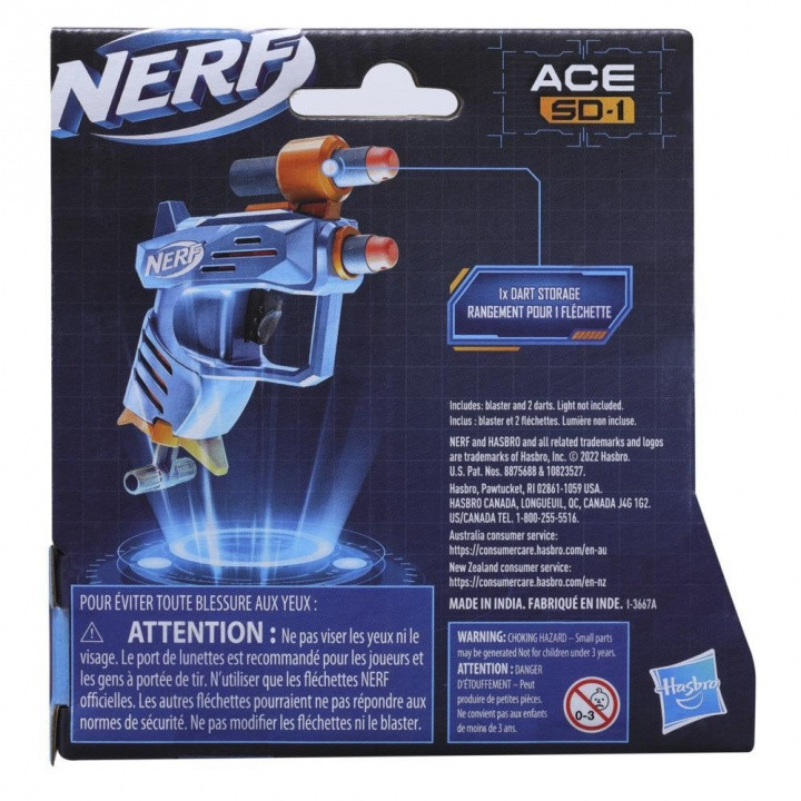 Планета Игрушек Бластер Nerf Элит 2.0 "Асе SD 1" F5035 - фото 3 - id-p213201280