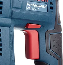 Перфоратор аккумуляторный бесщеточный Bosch GBH 180-LI Professional (2 Дж, 1 АКБ 4 А/ч, кейс) 0611911122, фото 3