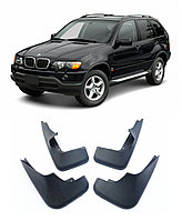 Брызговики для BMW X5 E53 (1999-2006) с подножкой