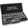 Набор трещотка с головками Toptul GCAD3402 34 предмета