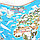 Карта-раскраска Обитатели земли (в пластик. тубусе), фото 2