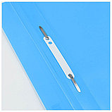 Папка-скоросшиватель А4, прозрачным верхом Berlingo, 25мм, 100 листов, полипропипен, синий, фото 2