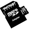 Карта памяти Patriot microSDHC (Class 10) 32 Гб + адаптер (PSF32GMCSDHC10)