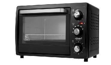 Мини духовка электрическая настольная 40 литров печка для выпечки пирогов кухни дачи ATLANTA ATH-1404 черная - фото 1 - id-p213147709