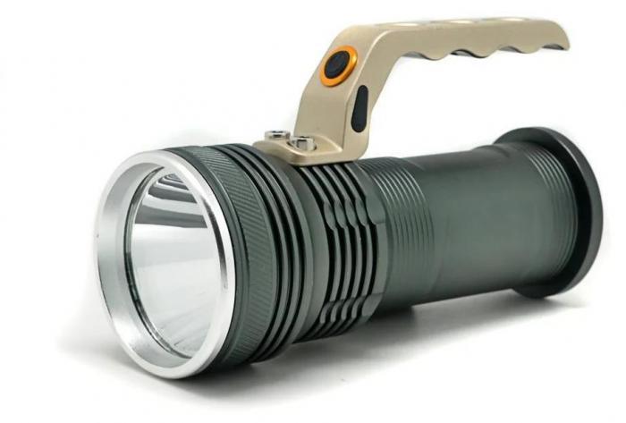 Светодиодный аккумуляторный фонарь мощный ручной переносной фонарик прожектор PERFEO PF C3436 - фото 1 - id-p212053990