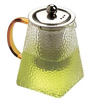 Заварочный стеклянный чайник с ситом фильтром ситечком для чая ZEIDAN Z-4342 заварочник заварник стекло