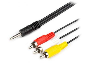 Аксессуар ATcom 3RCA - TRRS 3.5mm 1.8m AT7320