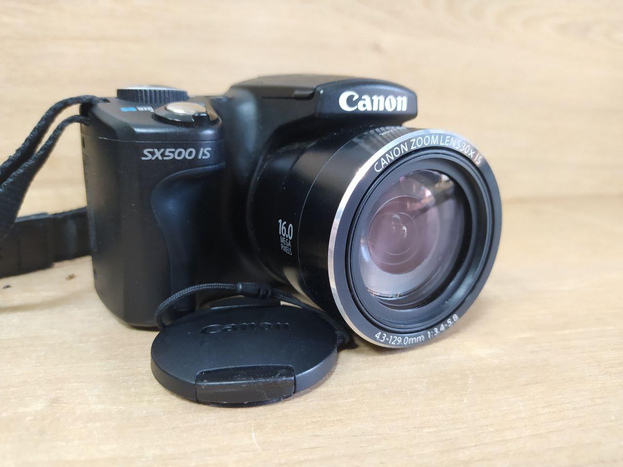 Фотоаппарат Canon PowerShot SX500 IS - фото 1 - id-p213216168