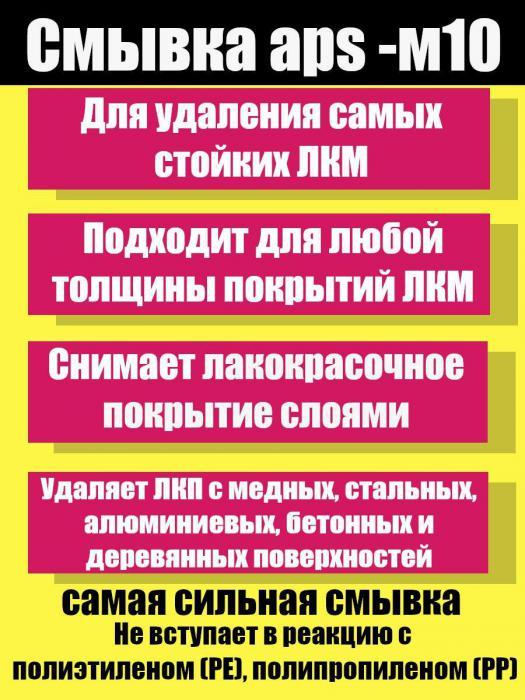 Смывка краски с металла Кислотный удалитель Средство для удаления лака с дерева Очиститель строительный - фото 3 - id-p212786115