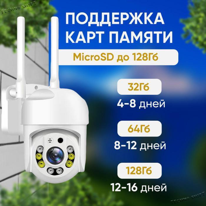 Камера видеонаблюдения уличная wi-fi скрытая для дома мини ip видеокамера наблюдения wifi через телефон VS36 - фото 7 - id-p212786125