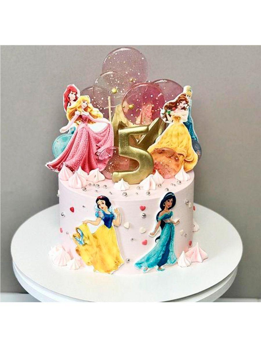 Вафельная печать на торт принцесса - фото 4 - id-p213214497