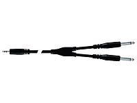 Аксессуар Proel 3.5mm Jack Stereo - 2x6.3mm Jack Mono 3m BULK505LU3