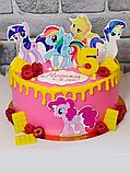Вафельная картинка на торт My Little Pony Мой маленький пони, фото 5