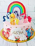 Вафельная картинка на торт My Little Pony Мой маленький пони, фото 6