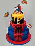 Вафельная печать на торт Человека паука Spider Man, фото 6