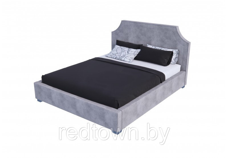 Кровать Верона 120 , 140 , 160 , 180 , 200 см, с мягким изголовьем - фото 2 - id-p213217356