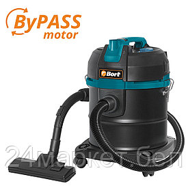 Пылесос для сухой и влажной уборки Bort BSS-1220 BLACK 93412598