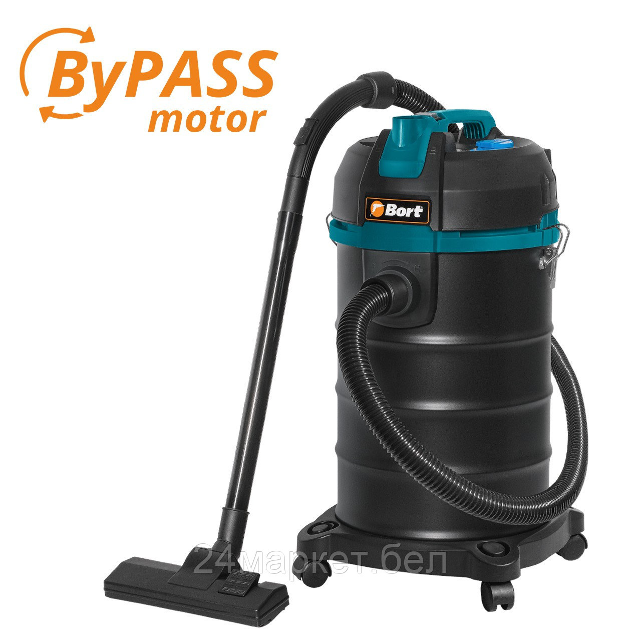 Пылесос для сухой и влажной уборки Bort BSS-1530 BLACK 93412628