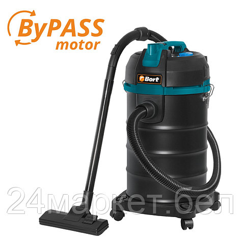 Пылесос для сухой и влажной уборки Bort BSS-1530 BLACK 93412628, фото 2