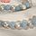 Бусы шар №10 "МИКС камней" (жемчуг, аквамарин), 46см + 5см удлинитель, фото 2