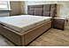 Кровать Неаполь  120, 140 , 160 , 180 см , с мягким изголовьем, фото 2