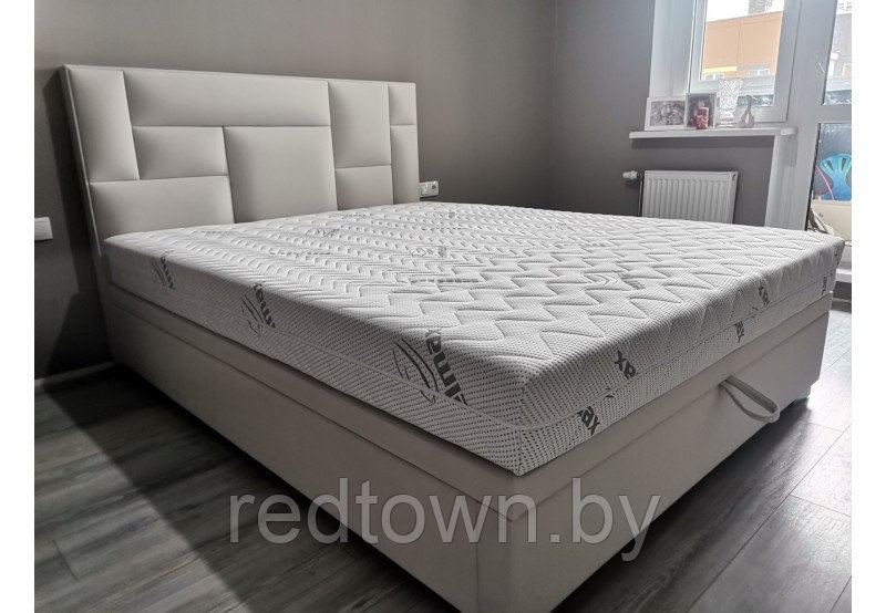 Кровать Неаполь 120, 140 , 160 , 180 см , с мягким изголовьем - фото 7 - id-p213225074