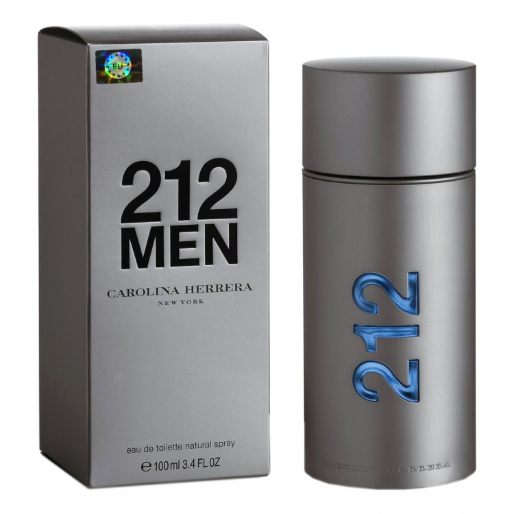 Стойкие! Евро парфюмерия Carolina Herrera 212 Men edt 100ml