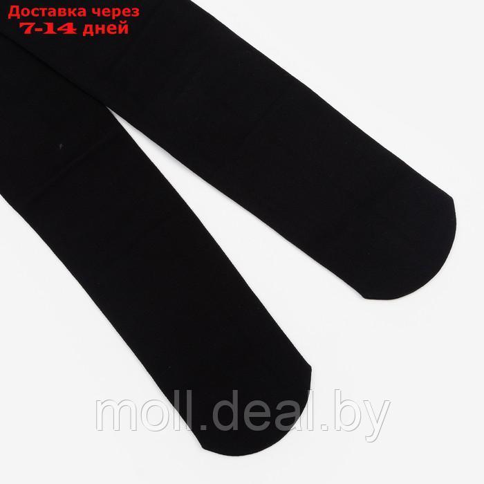 Колготки женские Podium Cotton Plus 300 ден, цвет чёрный (nero), размер 5 - фото 3 - id-p213191402