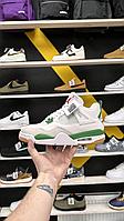 Кроссовки Air Jordan 4 Retro SB White Green