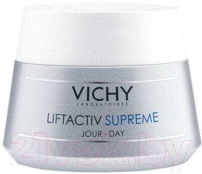 Набор косметики для лица Vichy Liftactiv Supreme Крем для сухой кожи 50мл+Сыворотка д/лица 30мл - фото 2 - id-p213231019