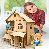 Кукольный домик Лесная мастерская Большой 4656274